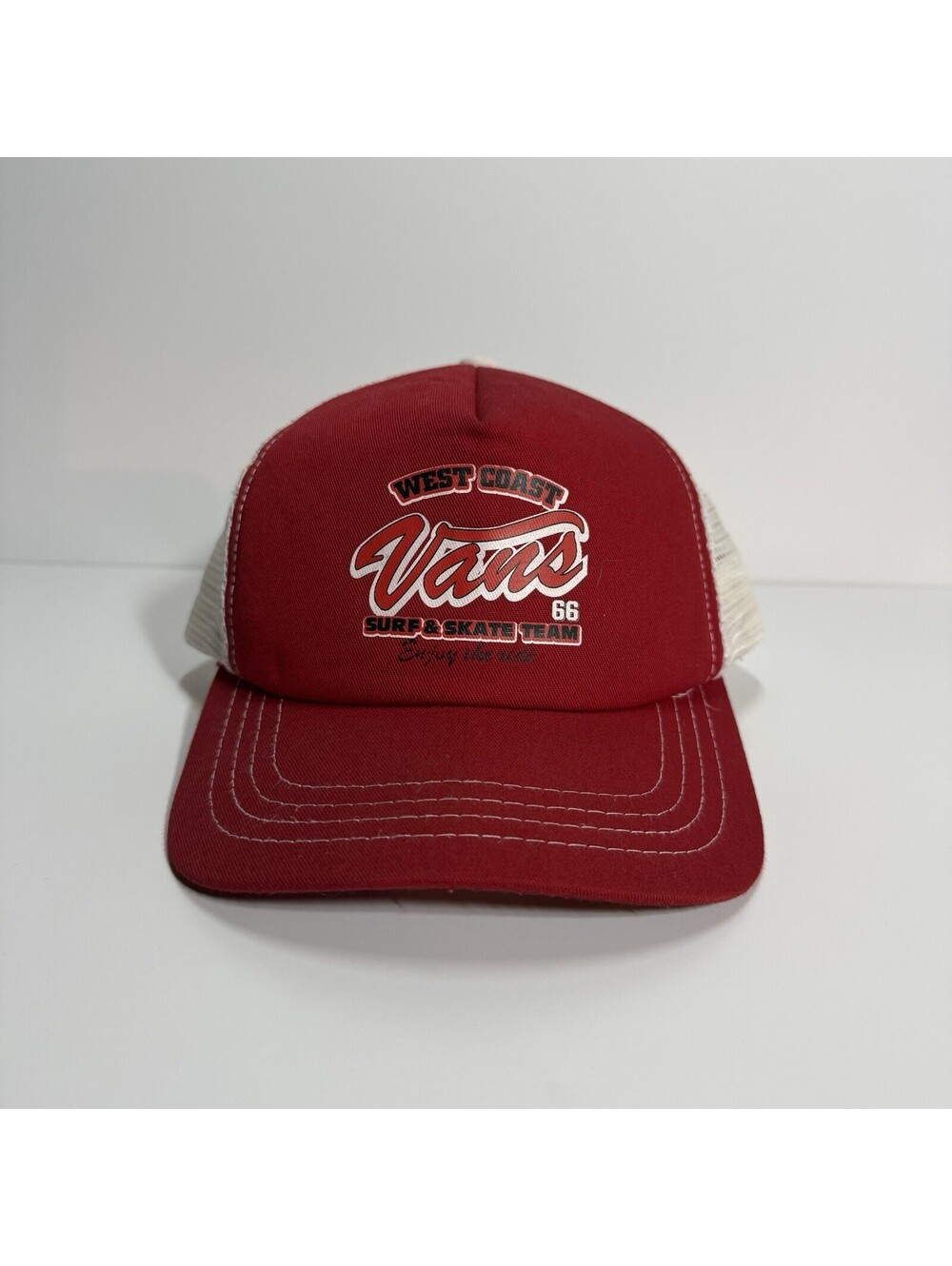 Vans West Coast Surf & Skate Team Mesh Trucker Hat Men’s